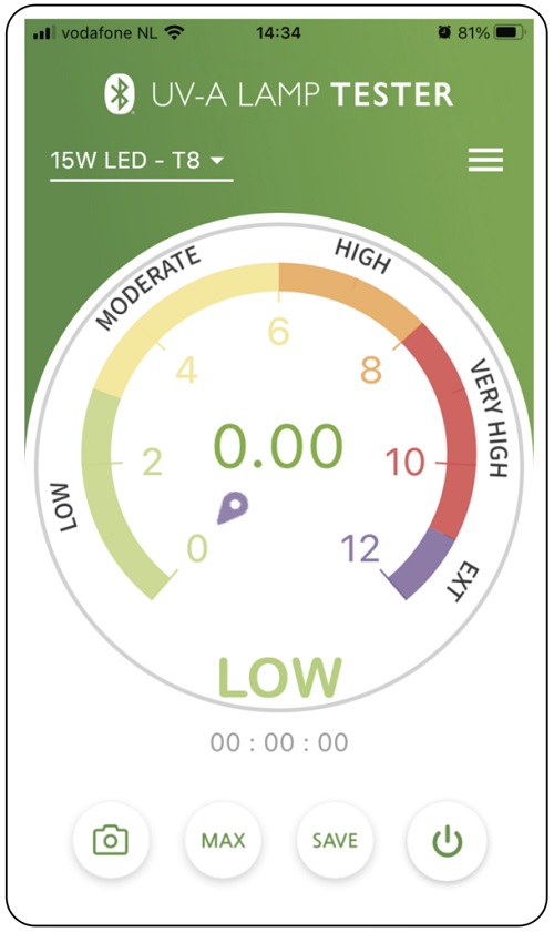 UV-A Tester Bluetooth - Image 3